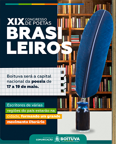 Cartaz do XIX Congresso de Poetas Brasileiros