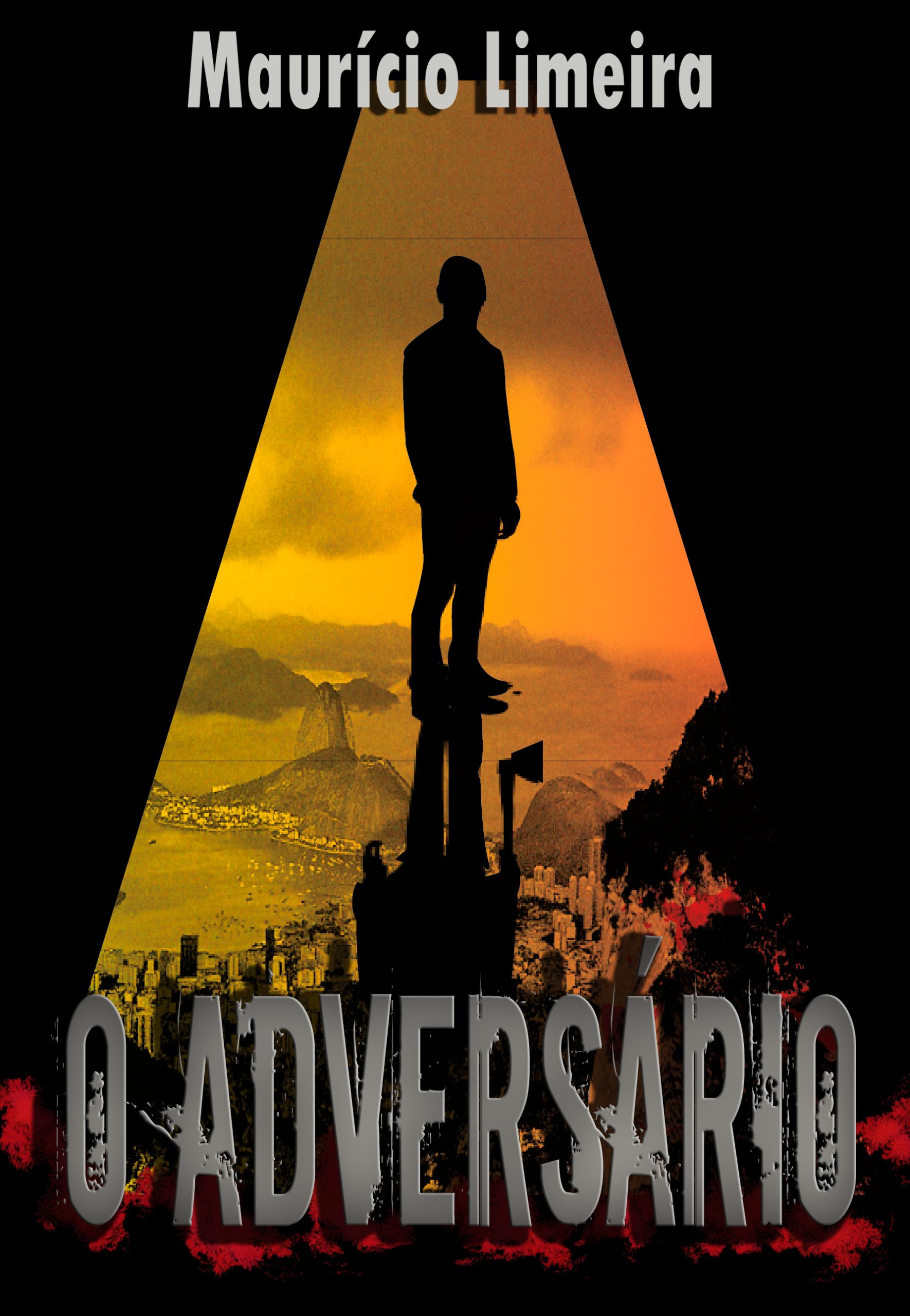 Capa do livro O adversário, de Maurício Limeira