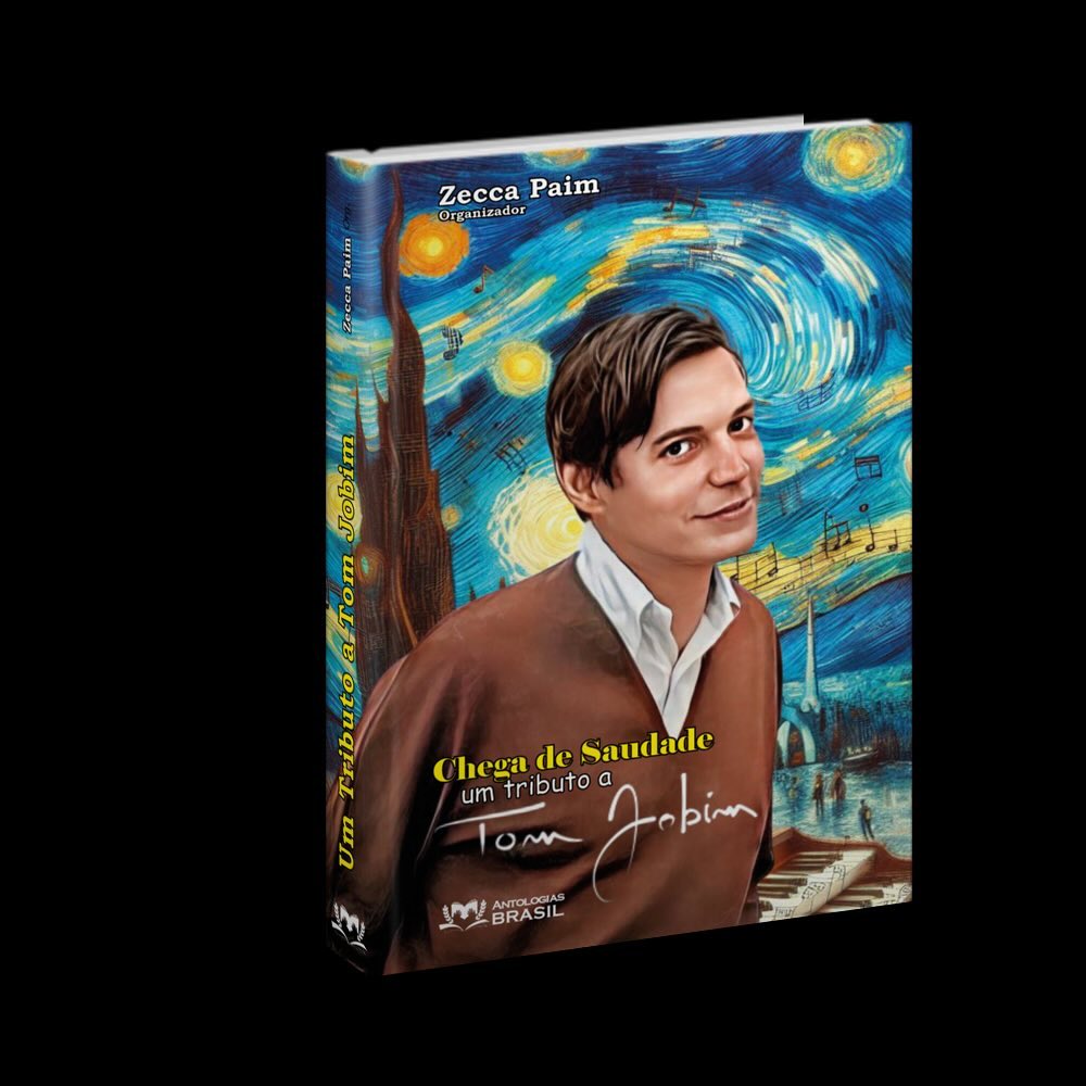 Capa da antologia Chega de Saudade - Um tributo a Tom Jobim