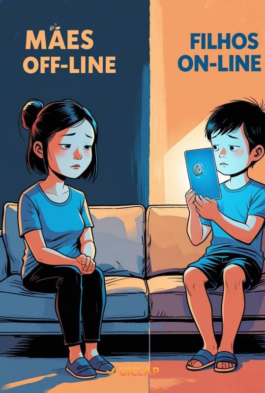 Mães off-line, filhos on-line