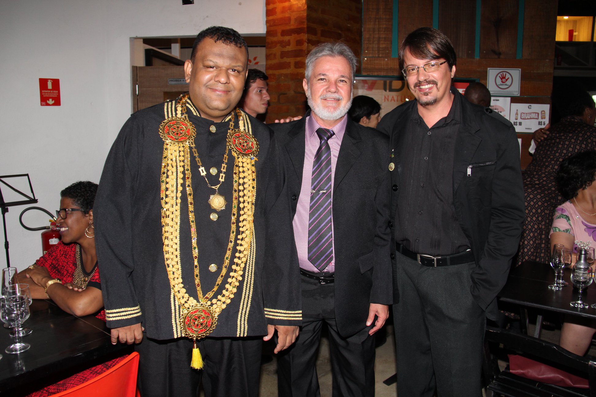 Dom Alexandre, Sérgio Diniz e Carlos Carvalho Cavalheiro