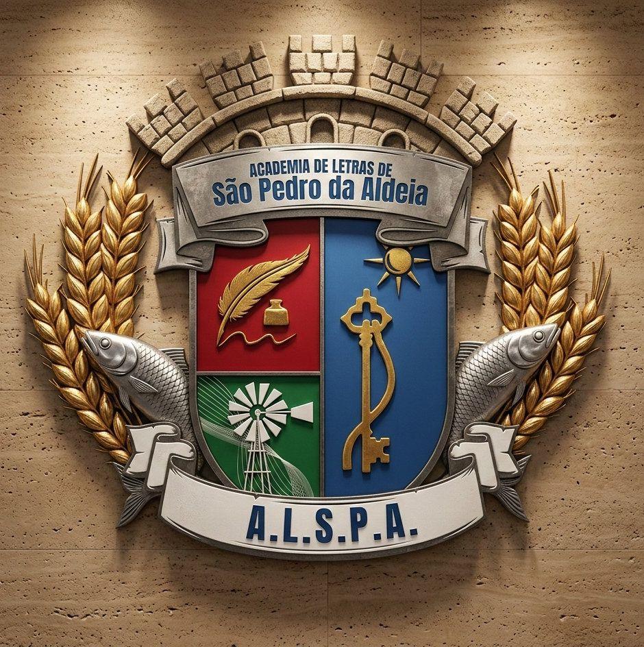 Logo da Academia de Letras de São Pedro da Alceia - Alspa