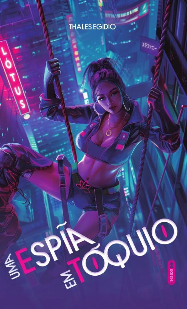 Capa do livro Uma Espiã em Tókio, de Thales Egydio