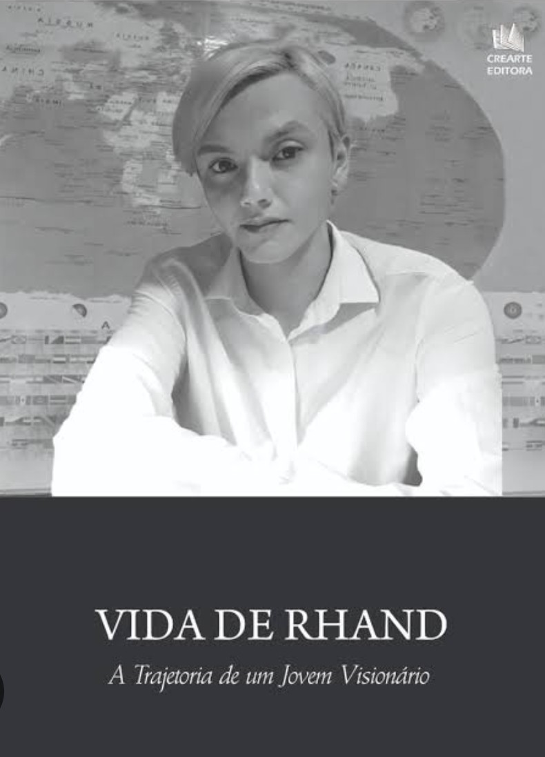 Capa do livro 'A vida de Rhand: a trajetória de um jovem visionário