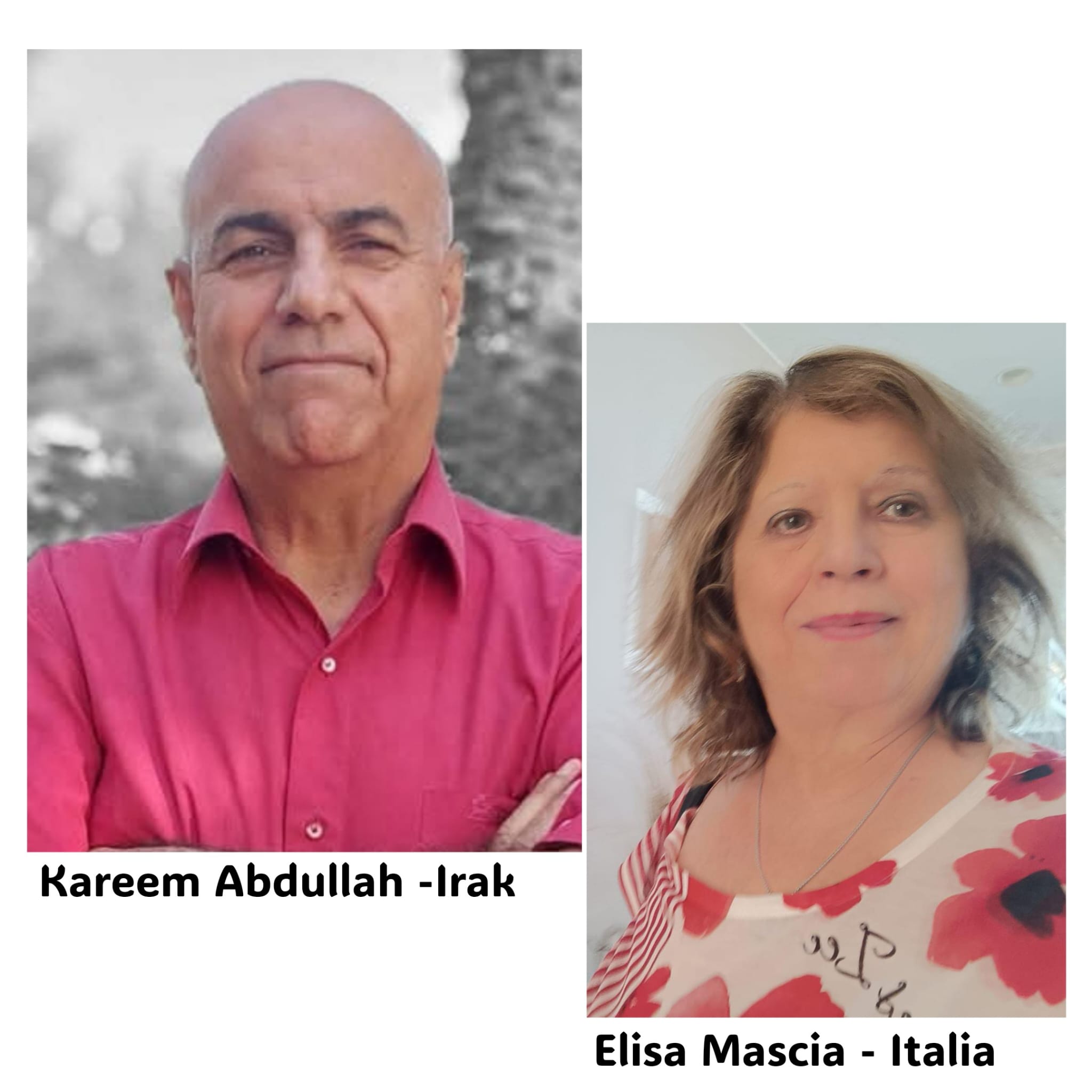 Kareem Abdullah-Irak e Elisa Mascia