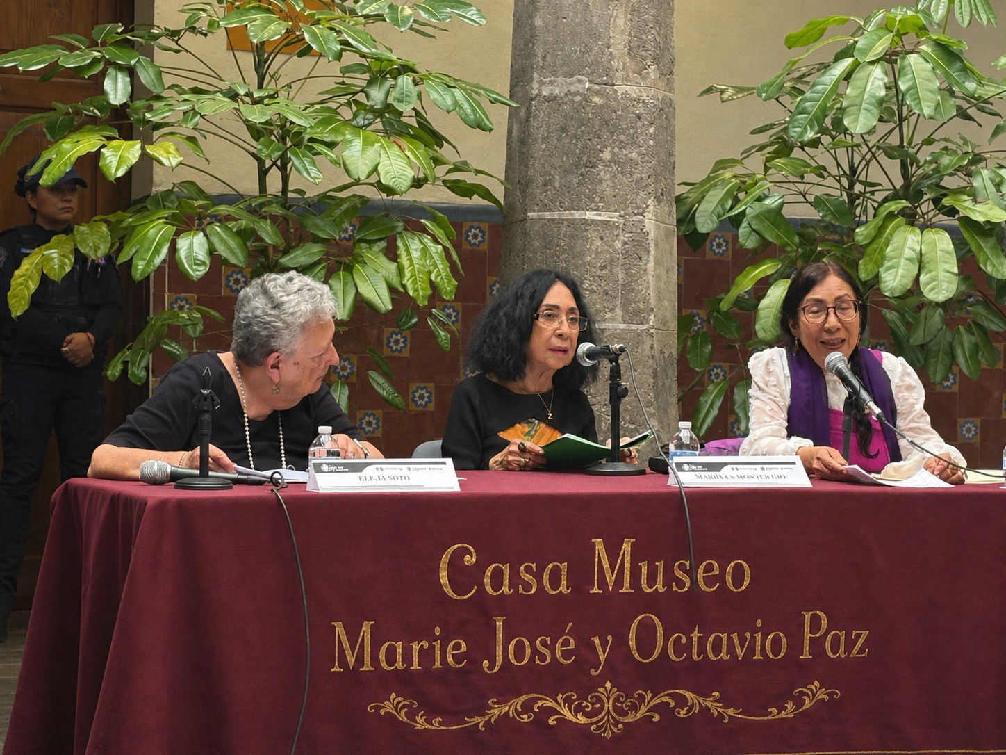 José Luis Ruiz Abreu, Marizela Ríos Toledo e Mariza TRejo Sirvent