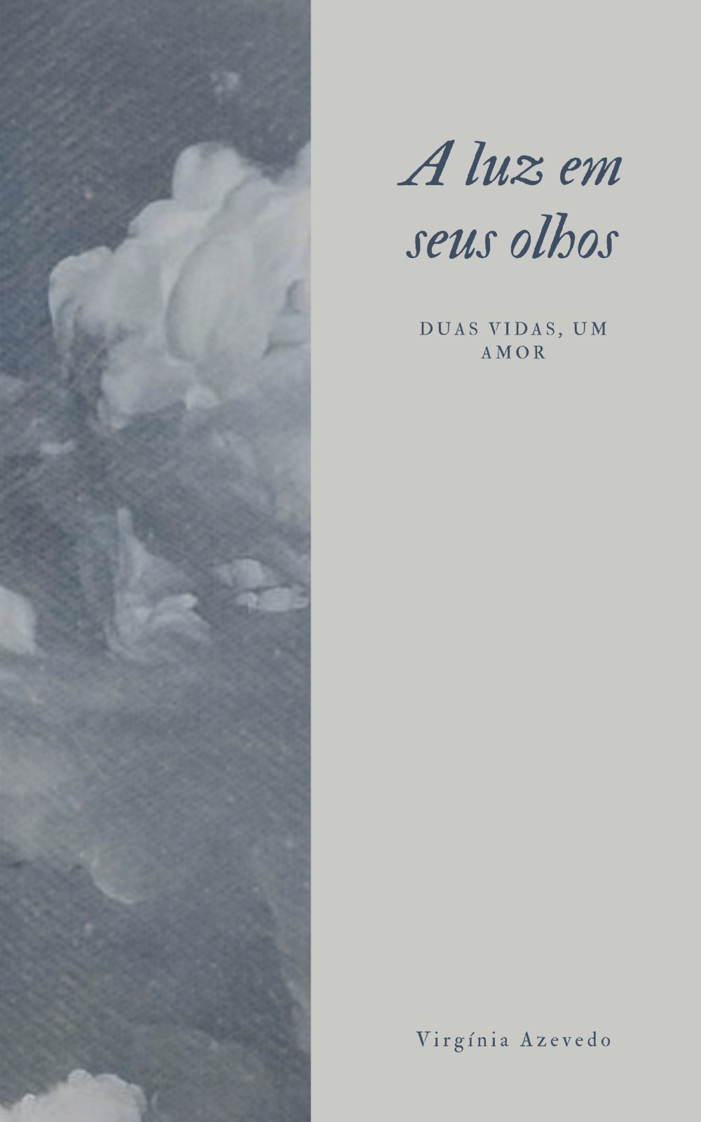 Capa do livro 'A luz em seus Olhos - Duas Vidas, um Amor'