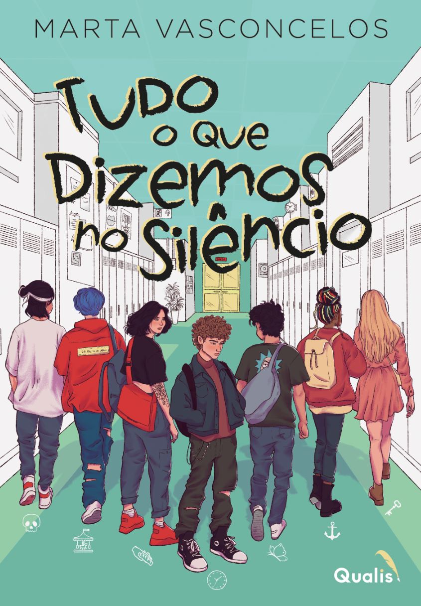 Capa do livro 'Tudo o que dizemos no silêncio', de Marta Vasconcelos