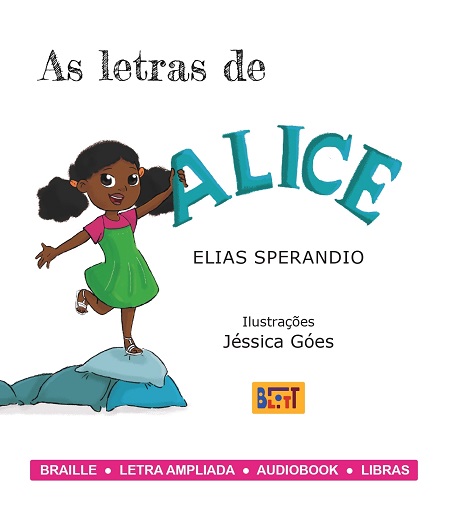 Capa do livro 'As Letras de Alice', de Elias Sperandio