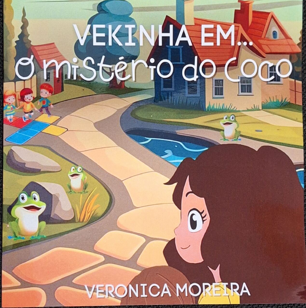 Capa do livro " Vekinha em... O mistério do coco" de Verônica Moreira