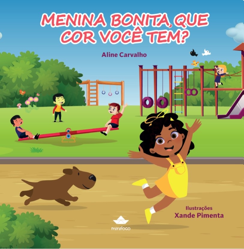 Capa do livro 'Menina bonita que cor você tem?'