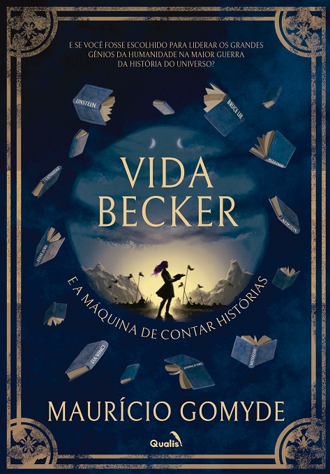 Capa do livro 'Vida Becker e a máquina de contar histórias'