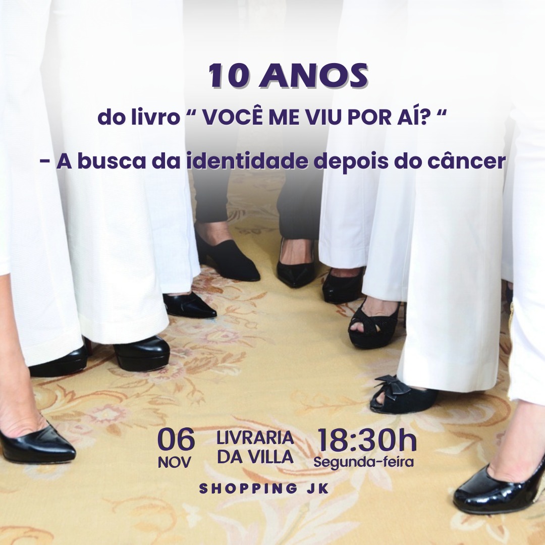 10 anos do livro 'Você me viu por aí?'