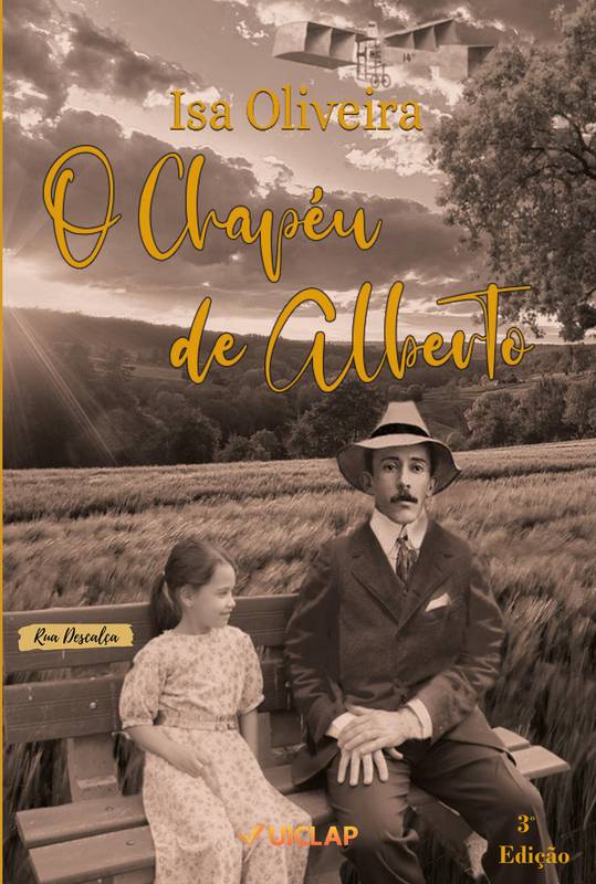 Capa do livro "O Chapéu de Alberto" de Isa Oliveira, pela Editora Uiclap