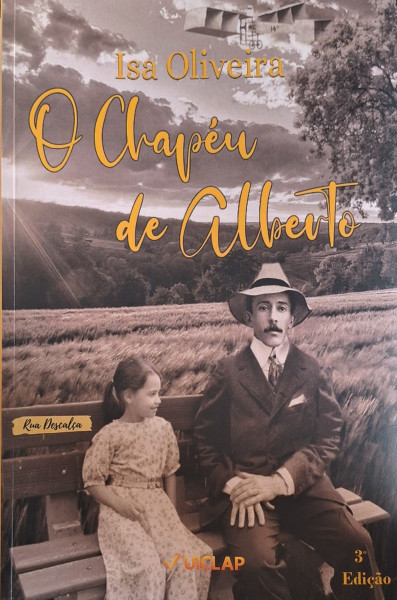 Capa do livro "O Chapéu de Alberto", de Isa Oliveira, pela Editora Uiclap