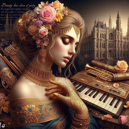 "A beleza tem a simpatia da poesia, as notas da melodia "