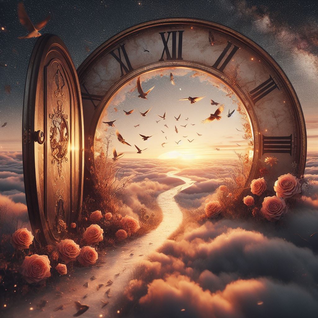 Os dias também não eram mais tempo E o tempo era uma porta Que abria o horizonte Para uma outra vida.