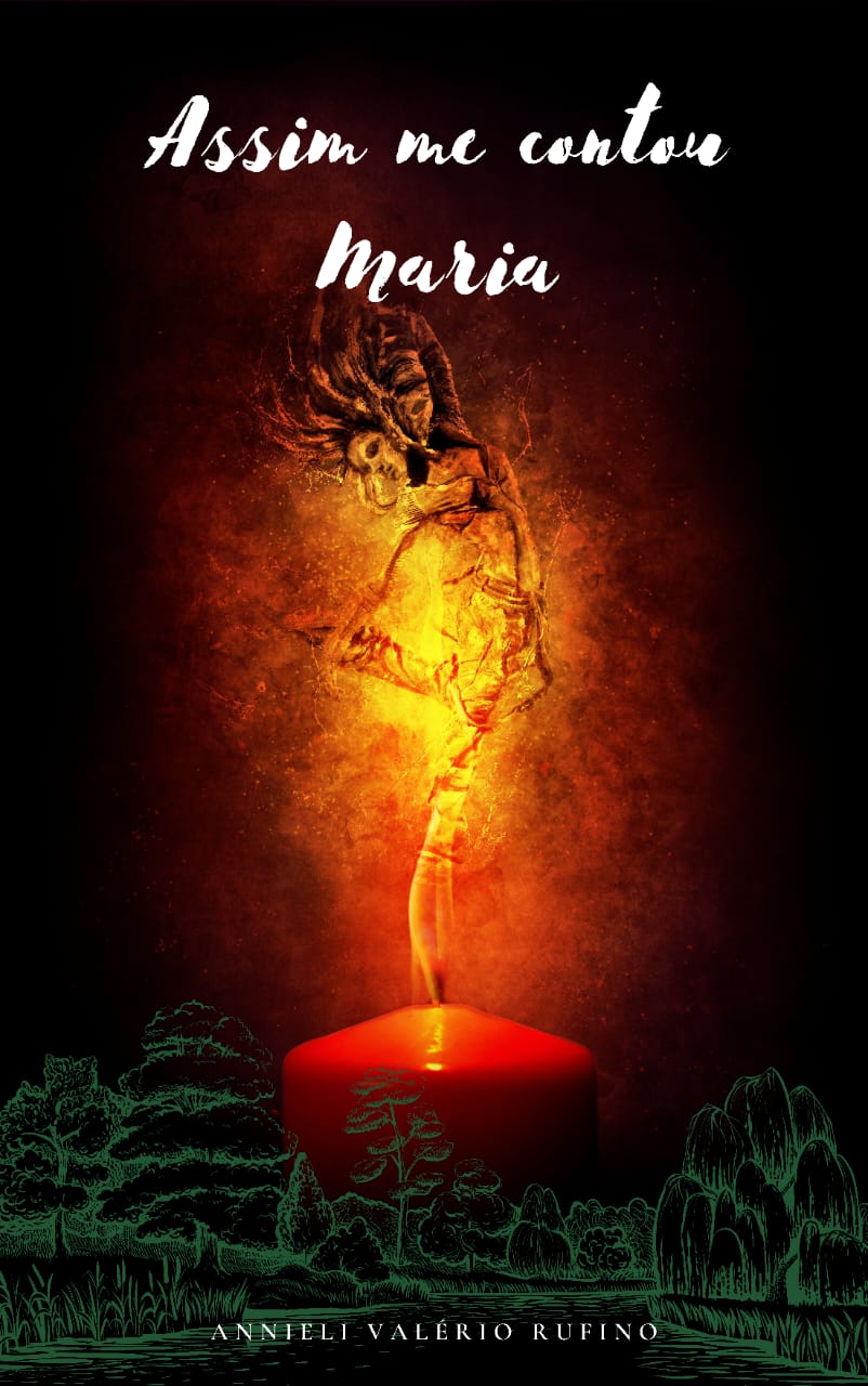 Capa do livro 'Assim me contou Maria', de Annieli Valério Rufino