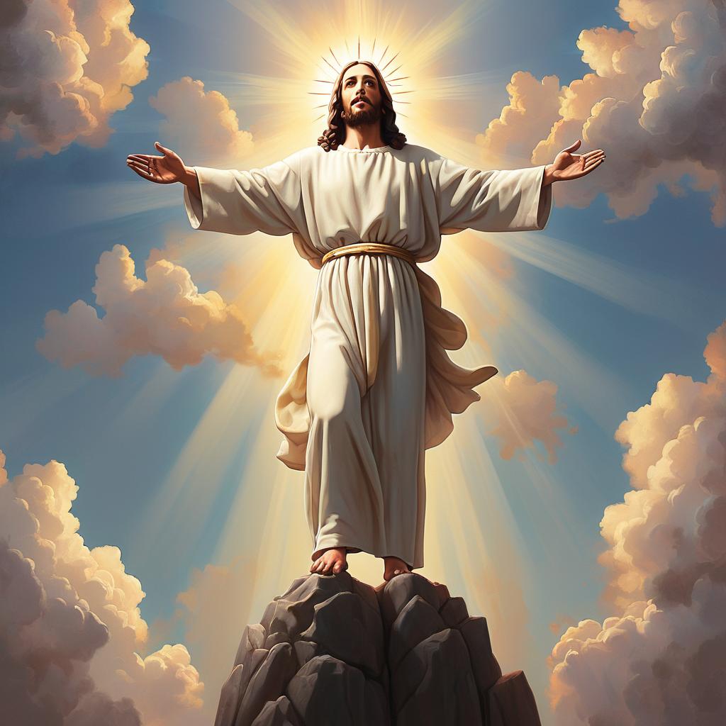 A ascensão de Jesus ao Céu