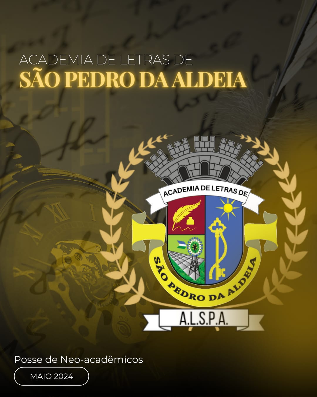 Logo da ALSPA - Academia de Letras de São Pedro da Aldeia