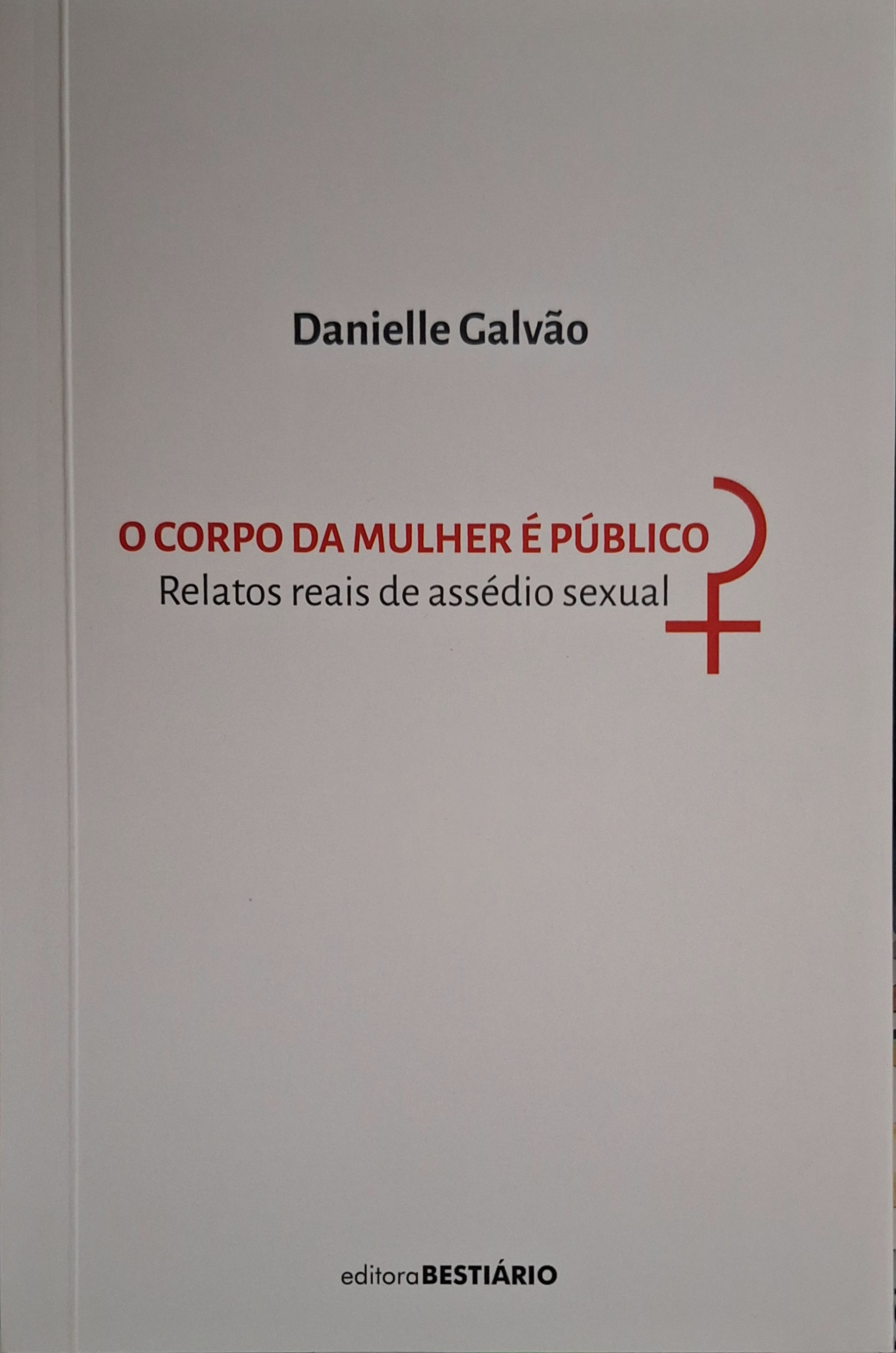 Capa do livro 'O corpo da mulher é público'