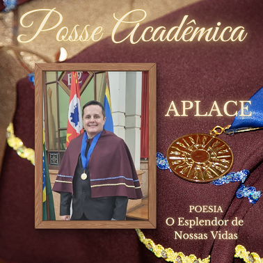 Card da Posse Acadêmica de Marcelo Pires