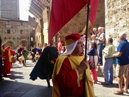 Corteo Storico a San Gimignano (Siena)