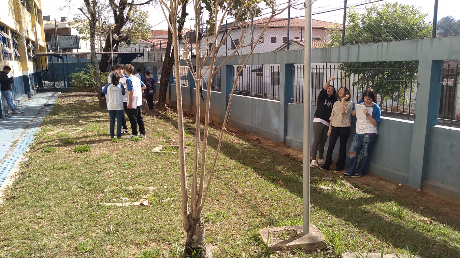 Projeto 'Meu quintal é maior do que o mundo' - Foto enviada pelo prof. Carlos Carvalho Cavalheiro