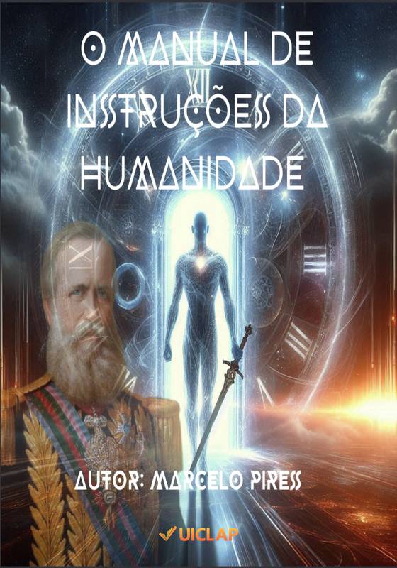 Capa do livro 'O Manual de Instruções da Humanidade, de Marcelo Pires