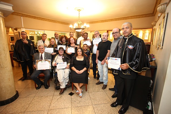 Comemoração do 6º. aniversário da ALB/Uberaba - Acadêmicos e convidados