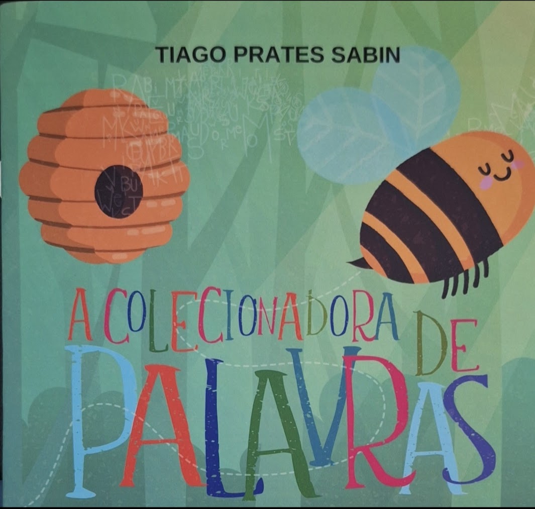 Capa do livro 'A colecionadora de palavras', de Tiago Prates Sabin, pela Editora Gulliver