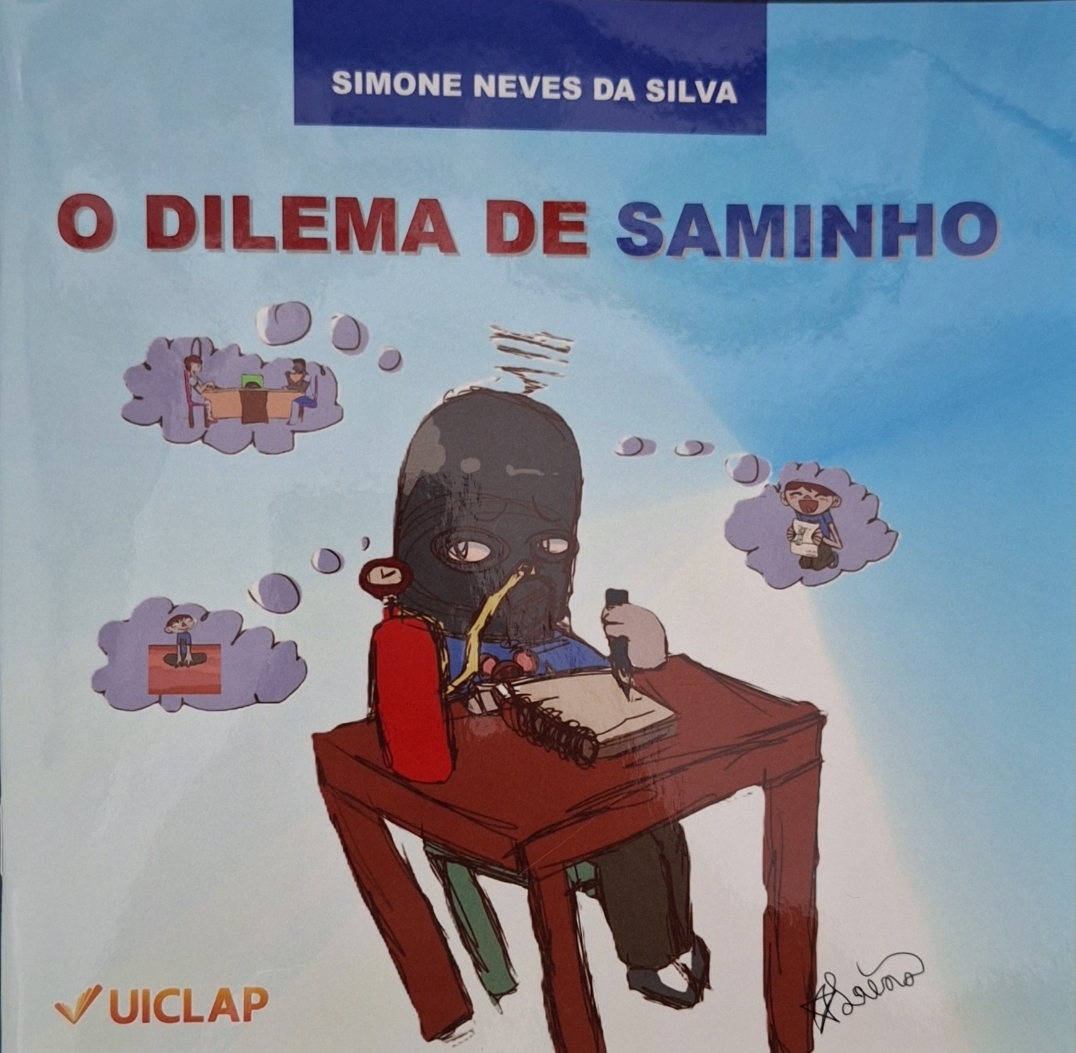 Capa do livro 'O Dilema de Saminho", de Simone Neves da Silva, pela Editora Uiclap