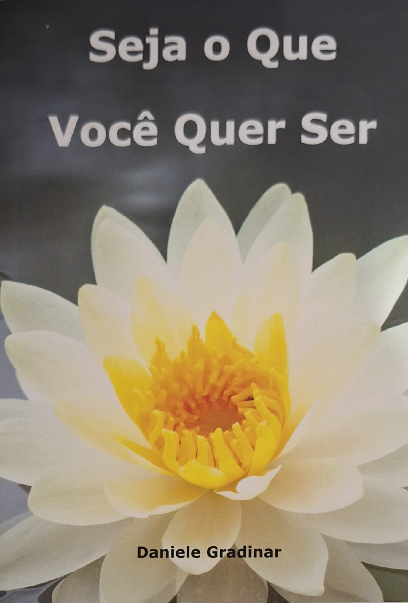 Capa dolivro 'Seja o que você quer ser de Daniele Gradinar