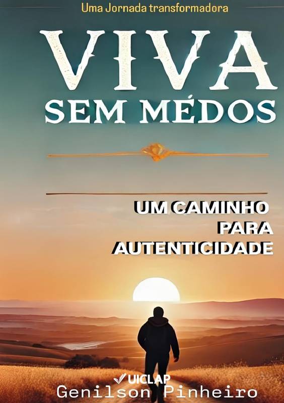 Capa do livro 'Viva sem medo. O caminho par autenticisade.