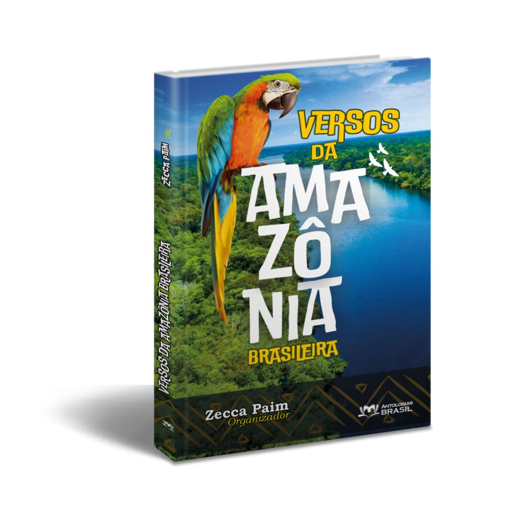 Capa da antologia Versos da Amazônia Brasileira