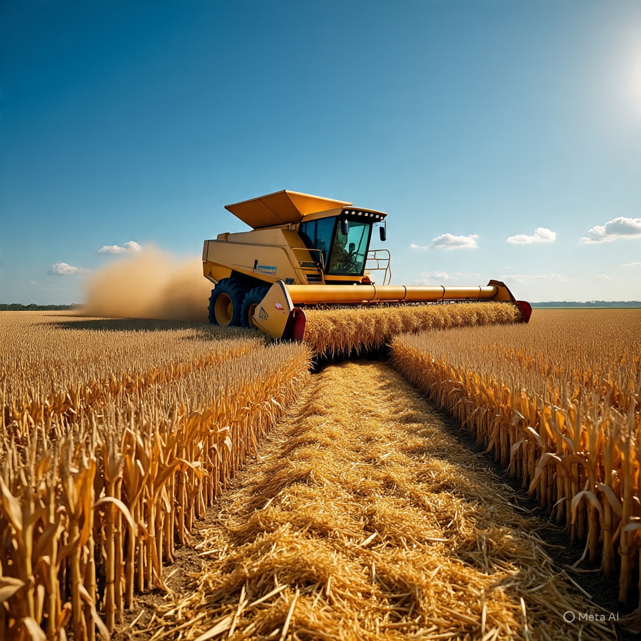 Imagem criada por IA da Meta