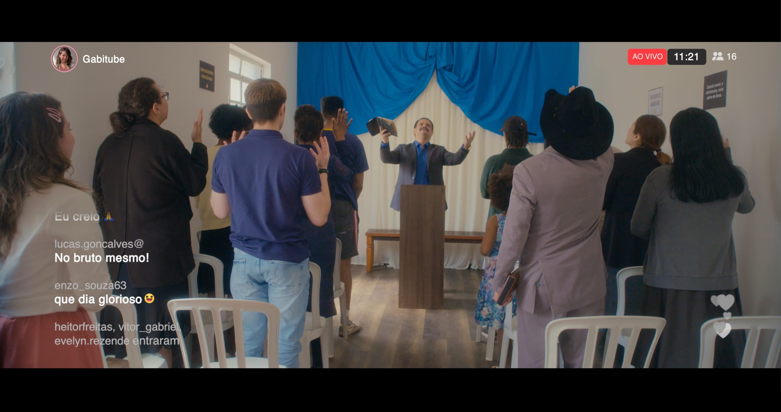 1ª Mostra Companheiros de Cinema - 40 Dias no Deserto - Direção Mauro Baptistella