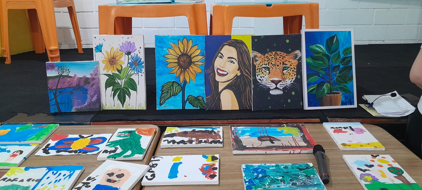 Telas de Leandro Portella