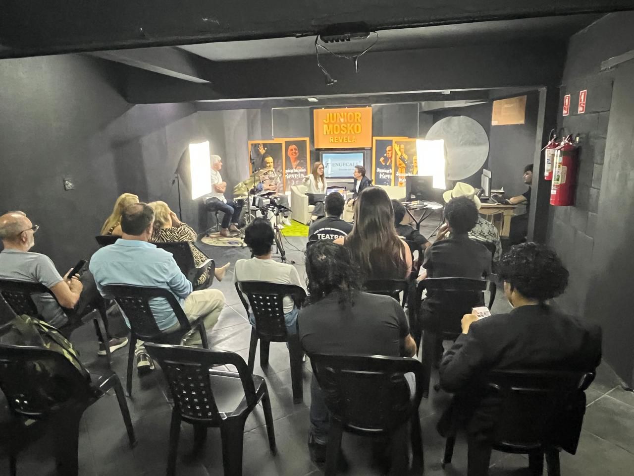 
'Programa Júnior Mosko Revela' - Com cenário renovado e plateia - Foto Divulgação