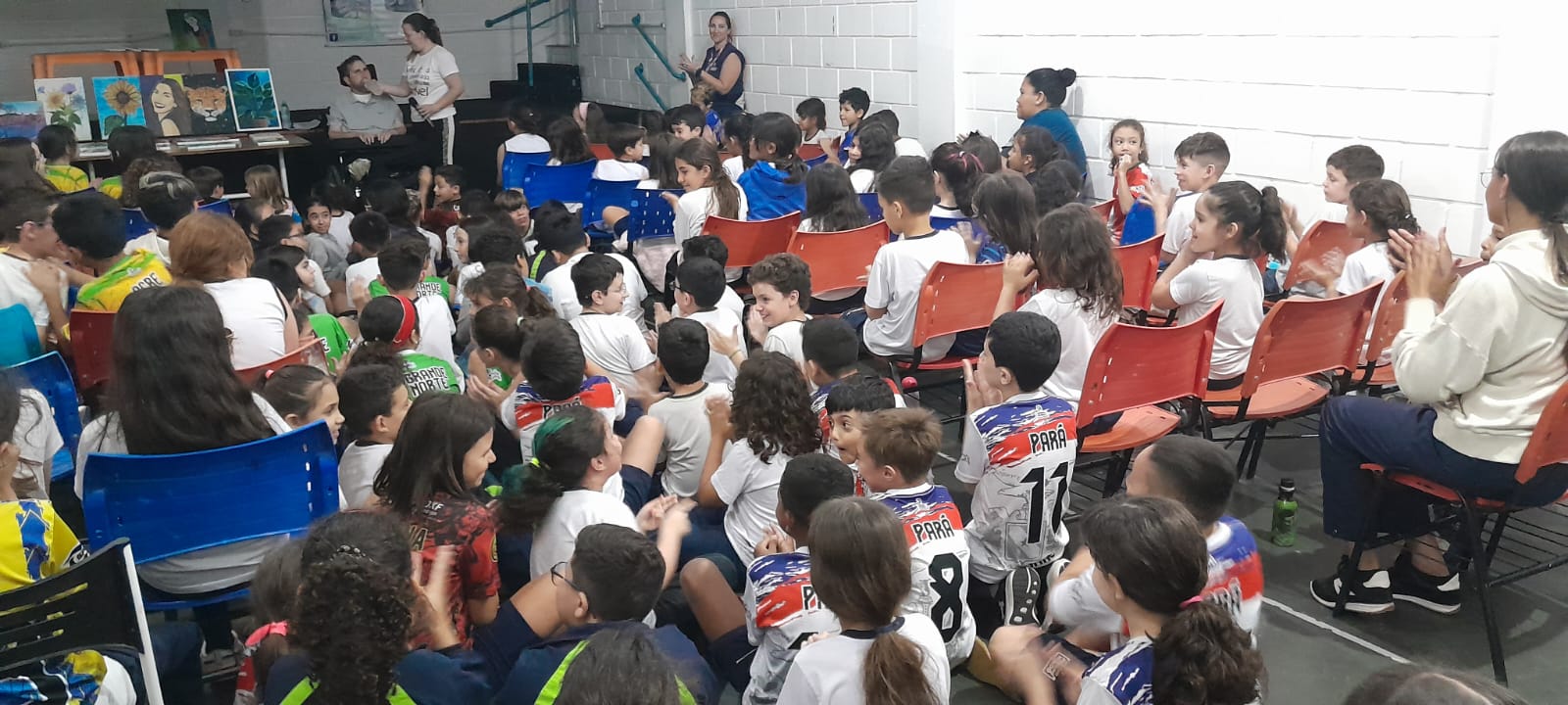 Vista geral do auditório