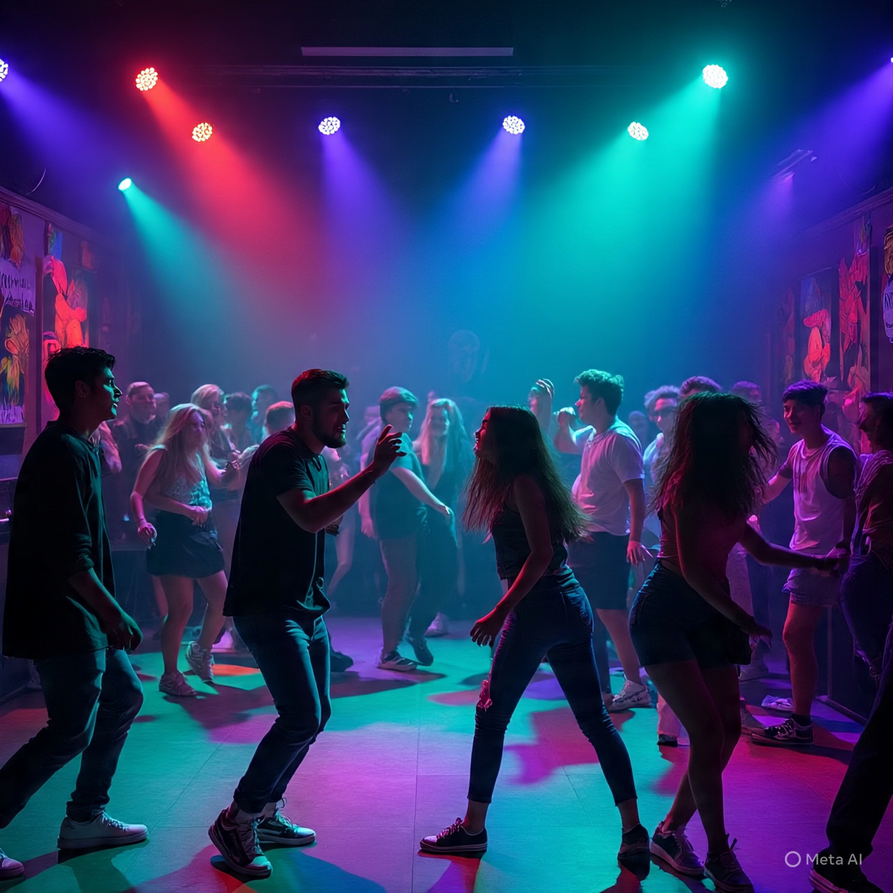 Imagem criada por IA da Meta