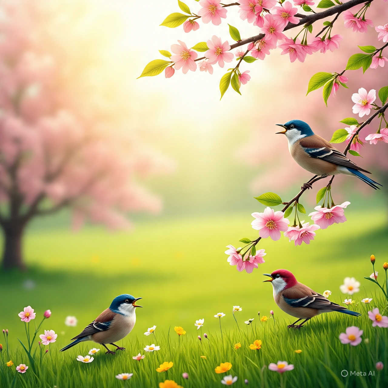 Imagem criada por IA da Meta
