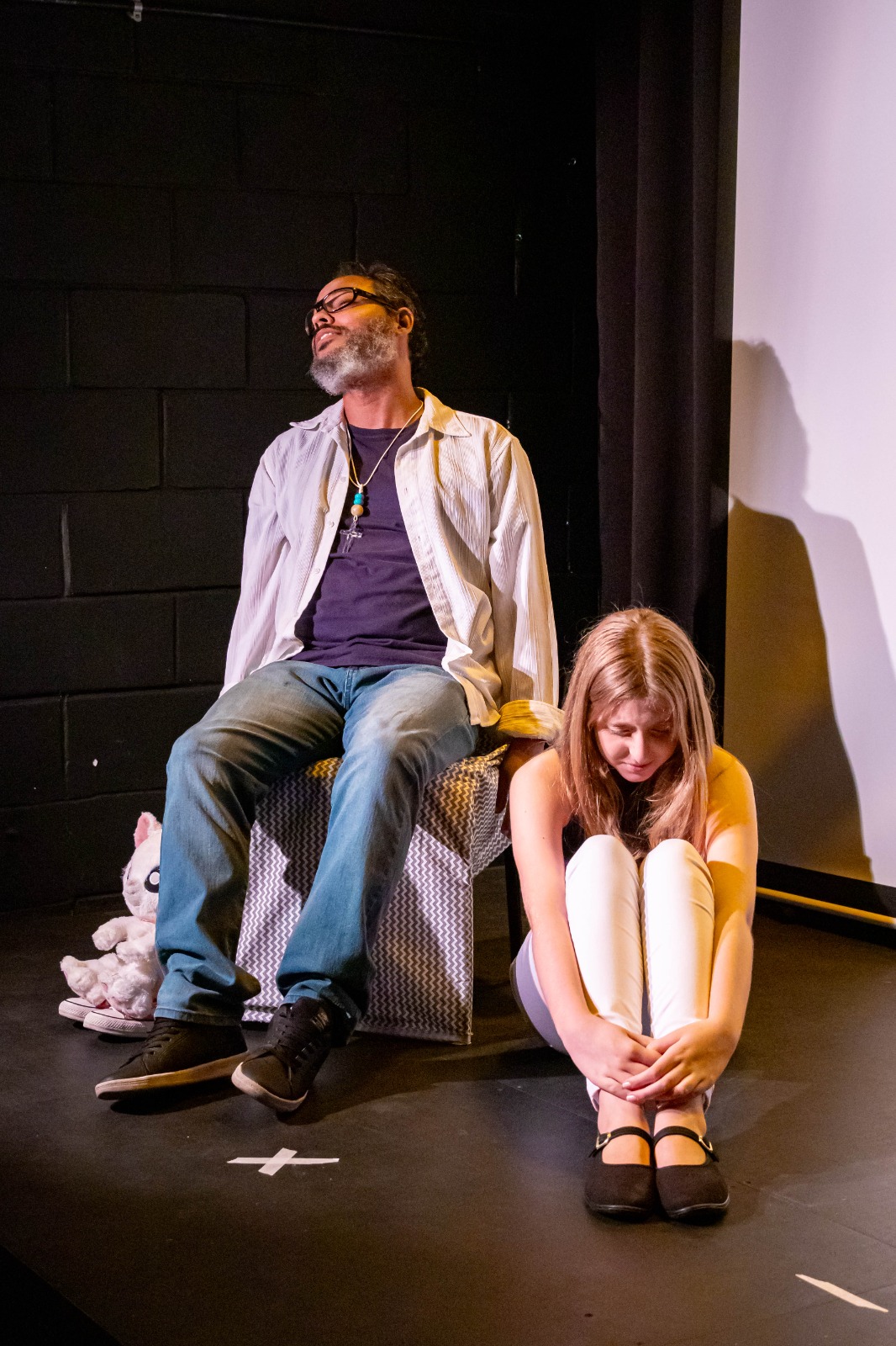 Cena do espetáculo 'Além da Vida é Viver' - Divulgação