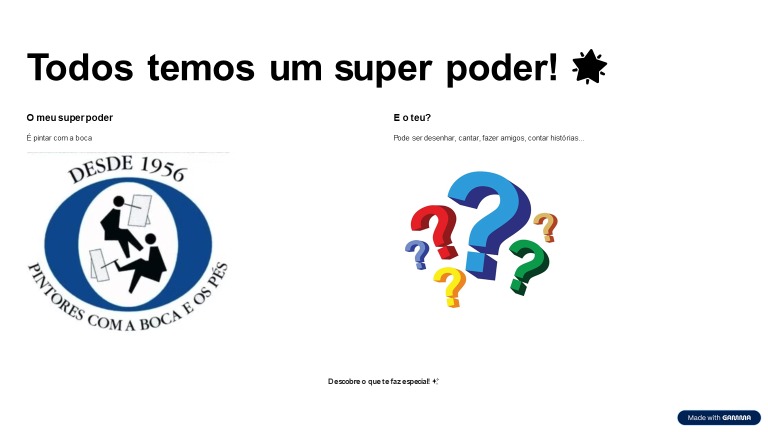 Todos Temos um Superpoder