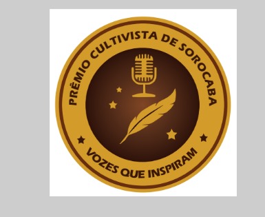 Logo do Prêmio Cultivista Sorocaba – Vozes que inspiram