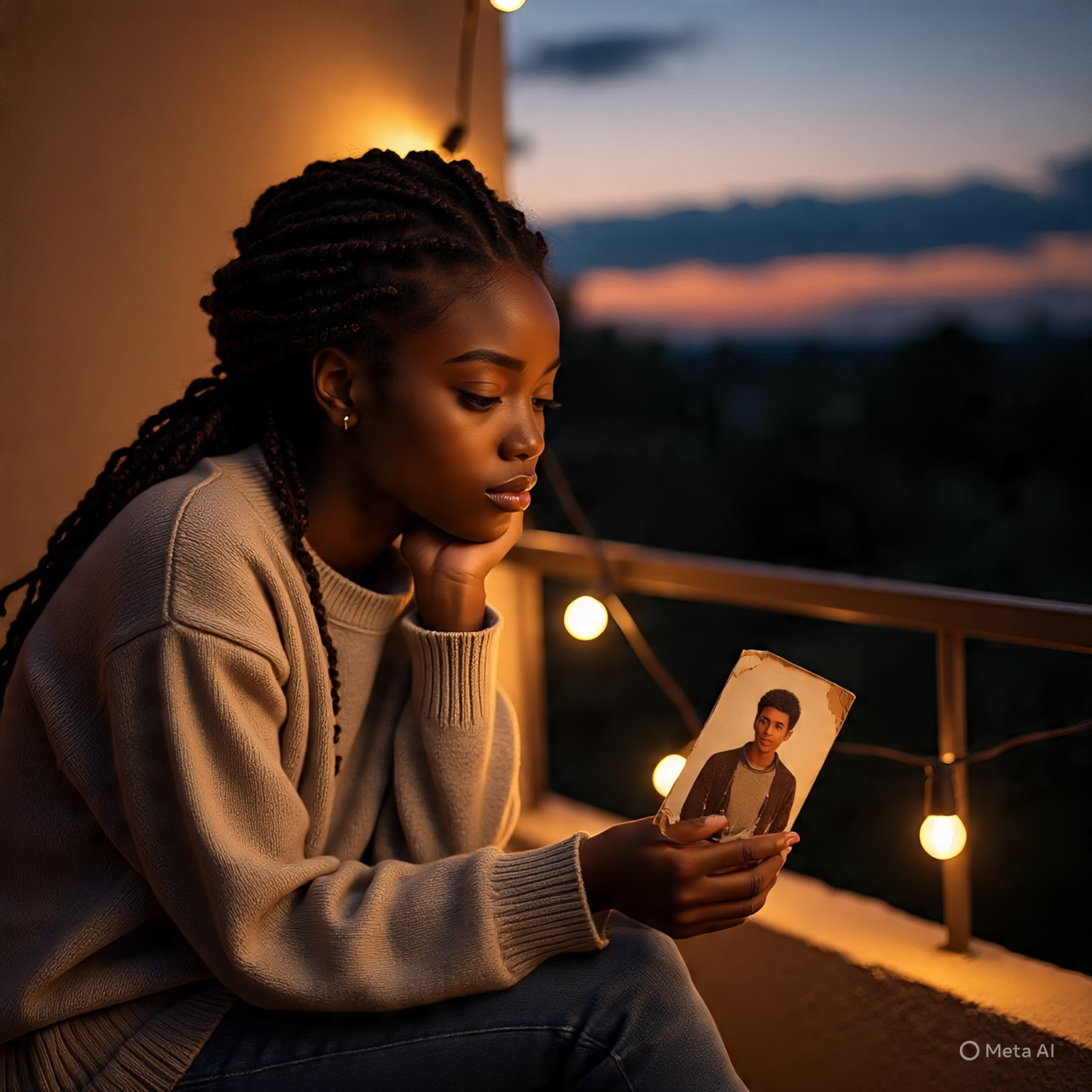 magem criada por IA da Meta