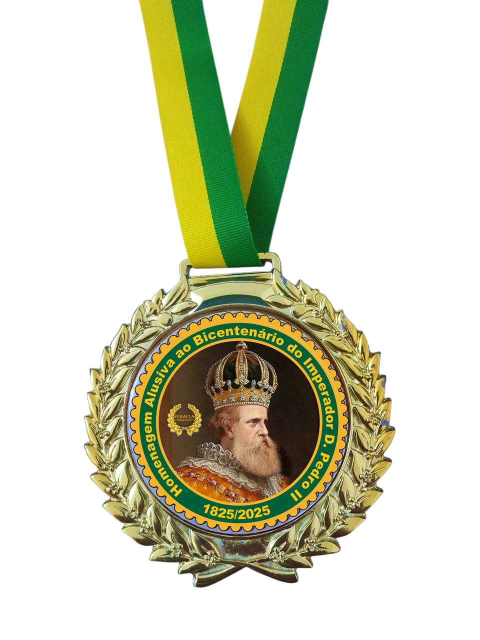Medalha Comemorativa Alusiva ao Bicentenário de Nascimento do Imperador Dom Pedro II
