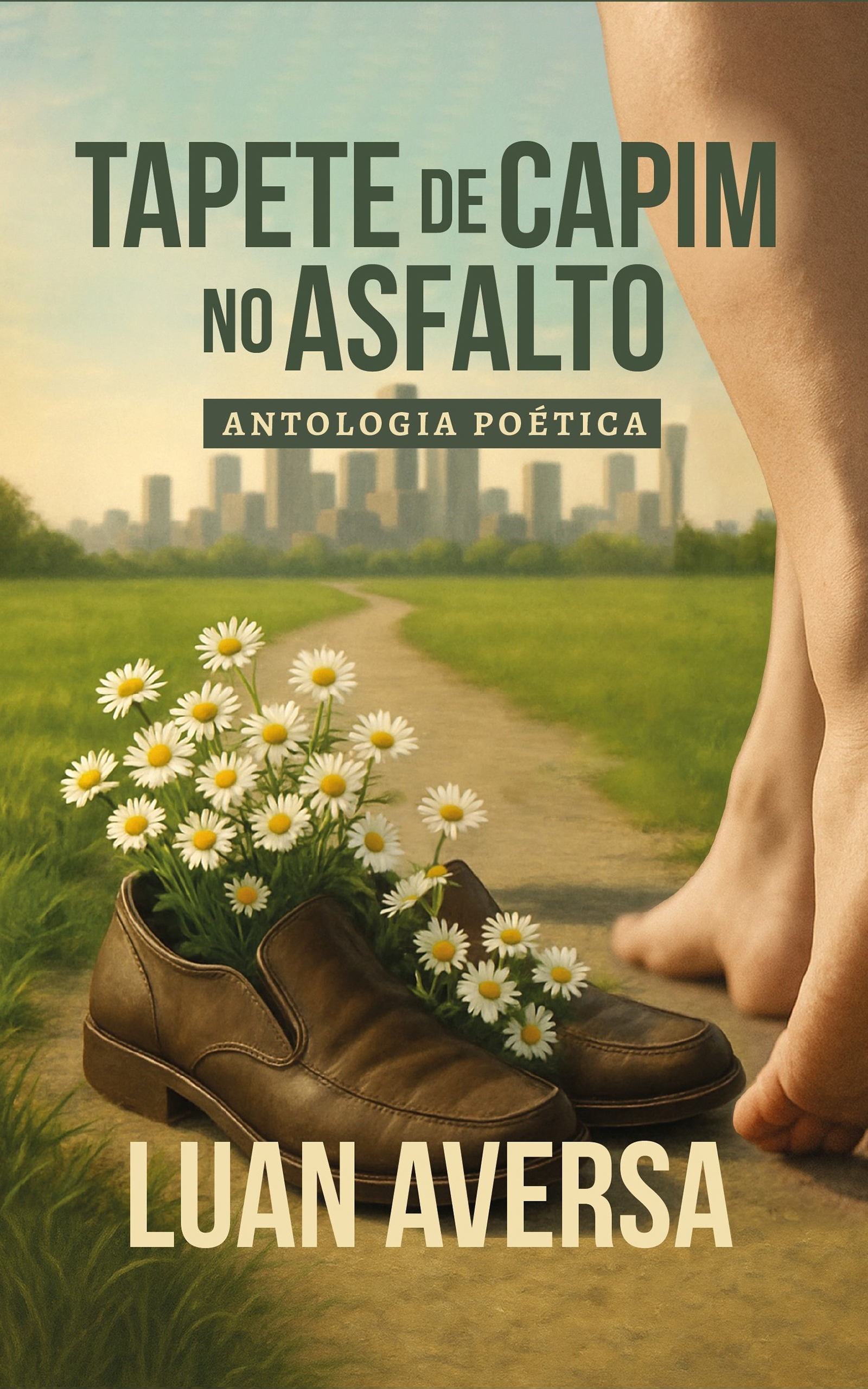 Tapete de Capim no Asfalto