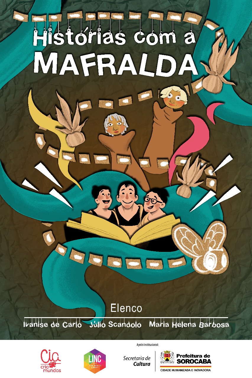 Card do espetáculo 'Histórias com a Mafralda'