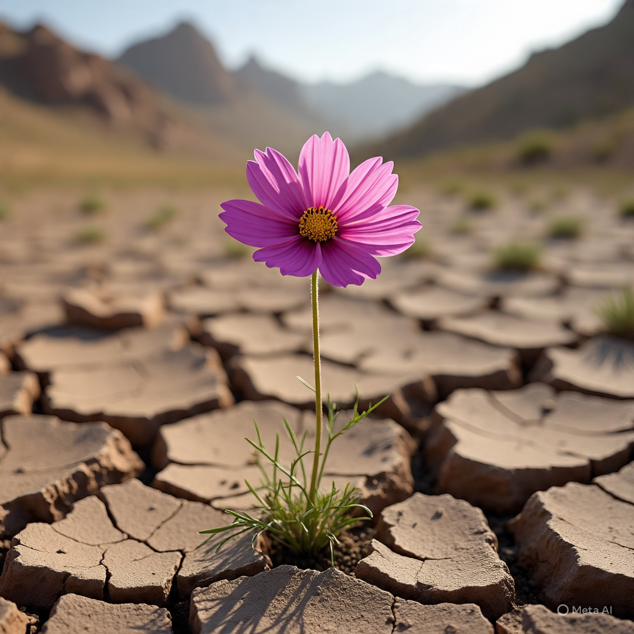 Imagem criada por IA da Meta